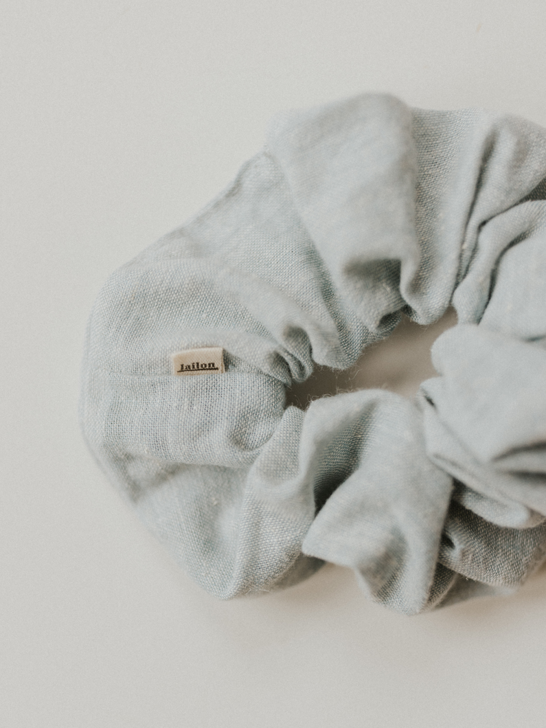 The Mini Seabreeze Scrunchie - Powder Blue